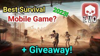 The Best Survival Mobile Game 2023 | Project EVO | Rust Mobile? (Beta Codes Giveaway!)