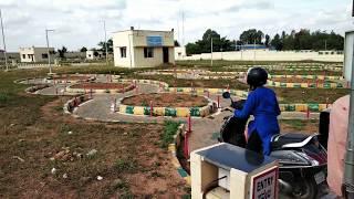 Two Wheeler Live Testing at Serpentine Testing Track Huskur Main Road RTO - Electronic City Phase 2