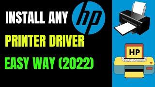 Download & Install Any Printer Drivers HP (2022) | HP Printer Software Installation Process