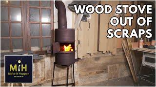 How To Make A Wood Stove. I made a heater with an oil barrel.