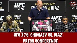 Full UFC 279: Pre-Fight Press Conference Highlights