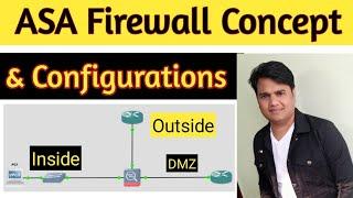 Cisco ASA Firewall Concept & Basic Configurations  - ASA CLI Configuration