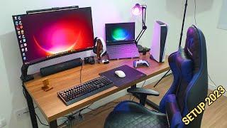 MOSTRANDO MEU SETUP GAMER com DELL G15 e MONITOR AOC AGON "32" Atualizado 2023