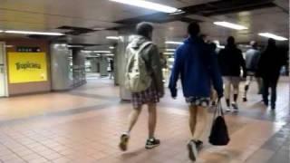 No Pants Subway Ride 2012-New York City