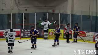 PJHL - Wingham Ironmen vs Fergus Whalers