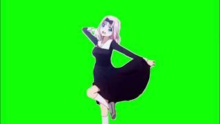 ️GREEN SCREEN EFFECTS: Chika dance spinning