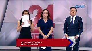 Mel Tiangco, Vicky Morales emotional as they report death of Mike Enriquez | 24 Oras
