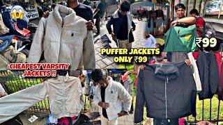 Cheapest Varsity And Puffer Jacket In Mumbai |Best Place To Buy Jacket In Mumbai |Churchgate Market