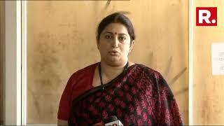 Rahul Gandhi Eyeing Women As Votebank Only, Says Smriti Irani