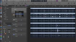 Logic Pro X - Video Tutorial 19 - Flex Time Part 2 - Rhythmic and Slicing