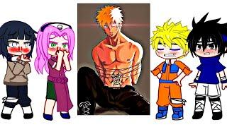 Past Naruto + Team 7 friends react to Naruto || Gacha Club