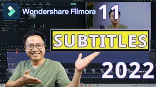 How to add subtitles to a video using Filmora