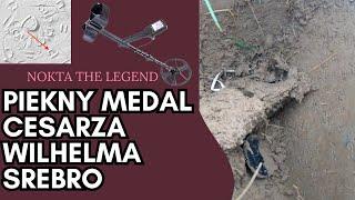 EXCAVATIONS Wykopki z wykrywaczem Nokta The Legend Piękny Medal metal detector excavations