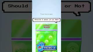 Bonus Promo pack opening EP -3 | Should I open it or keep it sealed  #pokemoncards #pokemongame