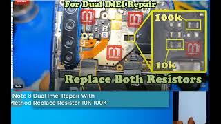 Redmi Note 8 Dual Imei Repair No Bootloader Unlock No Need Eng Rom No Root By UAT PRO