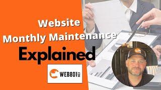 What you NEED to Know About Websites & Monthly Maintenance