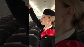 Airplane A320 Airlines girl closing Plane door Takeoff #viral #status #shorts