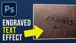 How to Create Engraved Text Effect in Photoshop (2023)