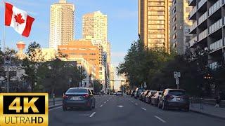 Downtown Calgary 4K Driving Tour 