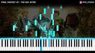 Final Fantasy III - The Day After | PIANO COVER | PIANO TUTORIAL | HOW TO PLAY