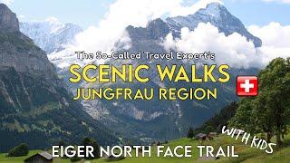Switzerland Travel | Eiger 'North Face' Hike | Child Friendly Hikes in the Jungfrau Region