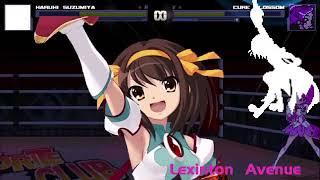 [M.U.G.E.N] Haruhi Suzumiya(Me) V.S. Cure Blossom