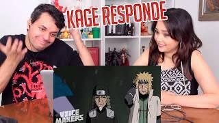 REACT PERGUNTE AOS HOKAGES ANIMAKER#09 (Voice Makers)