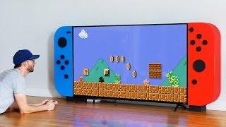 I made a GIANT NINTENDO SWITCH... with storage for my video games!