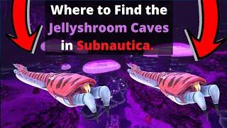 Where to find the Jellyshroom Caves in Subnautica