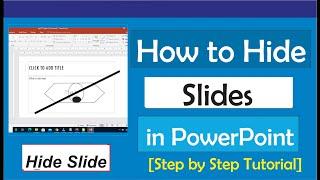 How to Hide Slide in PowerPoint