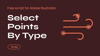 SelectPointsByType  (Free Adobe Illustrator Script)