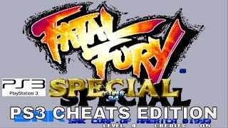 PS3 Fatal Fury SPECIAL - NEO GEO Cheats