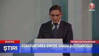 Confruntarea dintre Sandu și Stoianoglo