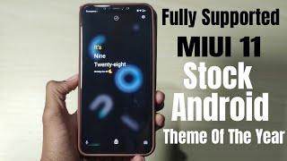 Stock Android Theme Of The Year | miui 11 theme | miui 11 best theme