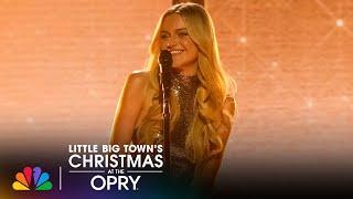 Kelsea Ballerini Performs "White Christmas" | Little Big Town's Christmas at the Opry | NBC