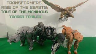 [TF Stop Motion] Transformers: Rise of the Beasts: Tale of the Maximals [Teaser Trailer]