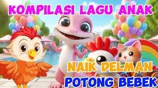 CICAK DI DINDING - KALAU KAU SUKA HATI -  NAIK DELMAN - POTNG BEBEK ANGSA |@CutieKids2024