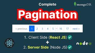 Build Custom Pagination in React JS || Pagination with API call || #MERN pagination in react js