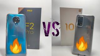 Poco f2 pro vs Mi 10t Speed Test