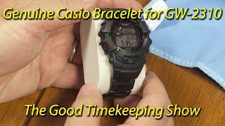 The Genuine Casio Version of a Bracelet for the G-Shock GW2310