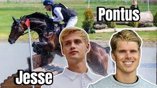 I did an EVENTING COURSE WALK with PONTUS HUGOSSON