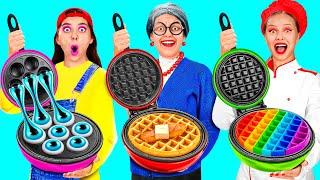 Me vs Grandma Cooking Challenge | Awesome Kitchen Tricks by BaRaFun Challenge