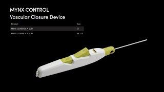 Mynx Control Vascular Closure Device Deployment