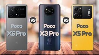 Poco X6 Pro Vs Poco X3 Pro Vs Poco X5 Pro | @Eficientechs