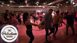 Emily y Mike  dancing at Palladium Salsa Social Houston