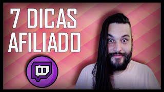 COMO SE TORNAR AFILIADO DA TWITCH EM 7 PASSOS