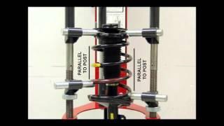 Strut Spring Compressor Operation