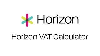 Horizon's VAT Calculator