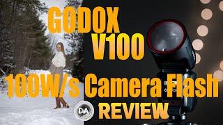 Godox V100 100Ws Round Head Camera Flash Review | A Significant Upgrade!