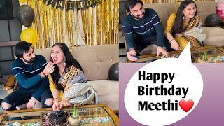 Soniya ka Happy Birthday  || not a prank on wife  @kartikeysmarriedlyf